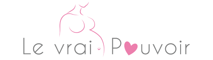 Logo Le vrai pouvoir par Sandrine Knobloch